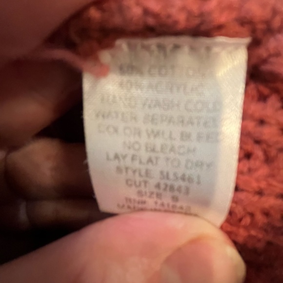 NWOT! ANTHROPOLOGIE She + Sky Sleeveless Keyhole Front Knitted Sweater, Size S - Picture 7 of 9